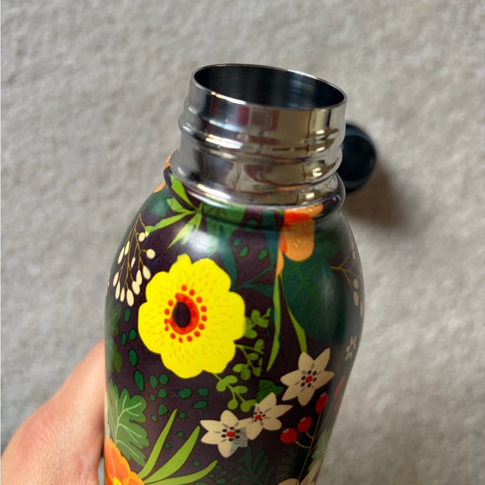 Vacuum Flask & Stainless Steel Double Walled Insulated Bottle - Prairie Flower - Picture 5 of 6